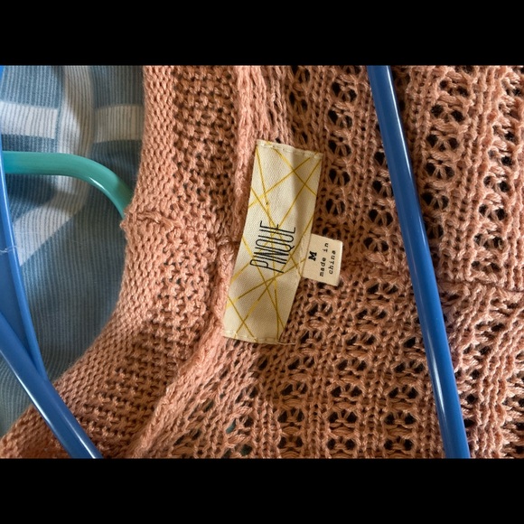 Peach cardigan - Picture 2 of 3